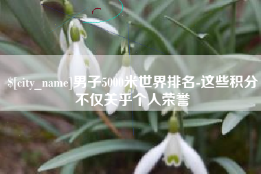 宜春男子5000米世界排名-这些积分不仅关乎个人荣誉