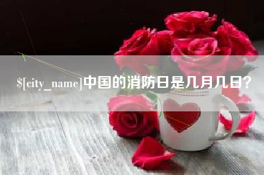 宜春中国的消防日是几月几日？