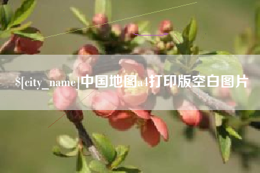 宜春中国地图a4打印版空白图片
