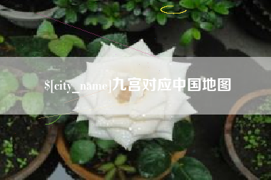 宜春九宫对应中国地图