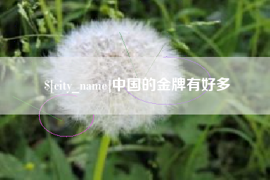 宜春中国的金牌有好多