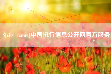 宜春中国执行信息公开网官方服务