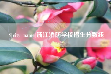 宜春浙江消防学校招生分数线