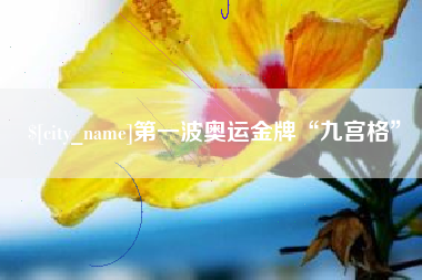 宜春第一波奥运金牌“九宫格”