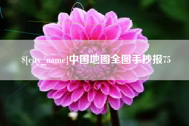 宜春中国地图全图手抄报75