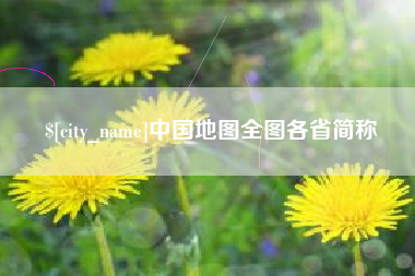 宜春中国地图全图各省简称