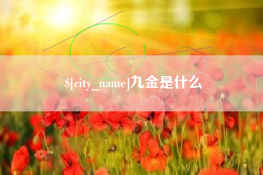 宜春九金是什么