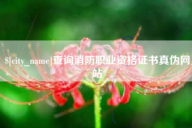 宜春查询消防职业资格证书真伪网站