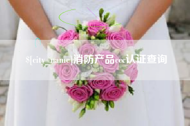 宜春消防产品ccc认证查询