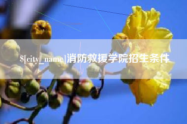 宜春消防救援学院招生条件